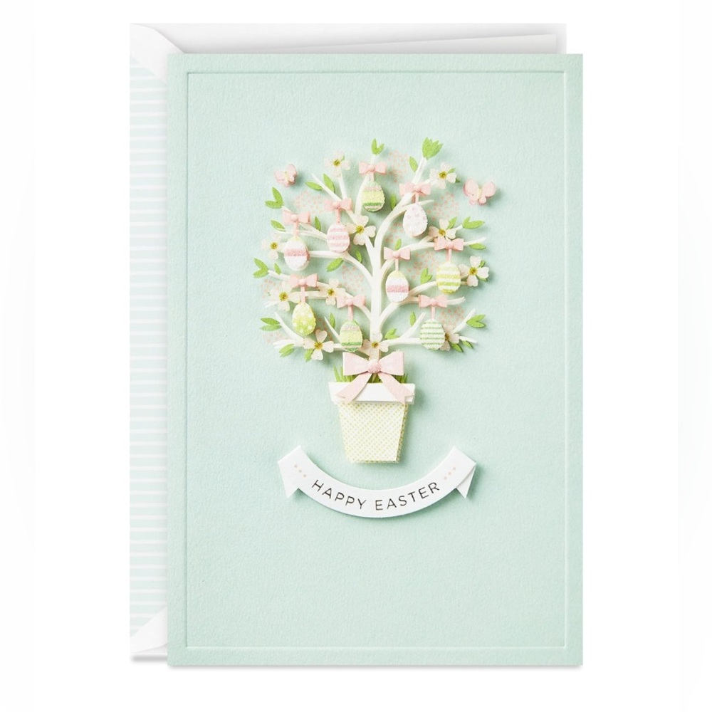 Hallmark Signature Easter Card | Spring Tree w/ Ornaments